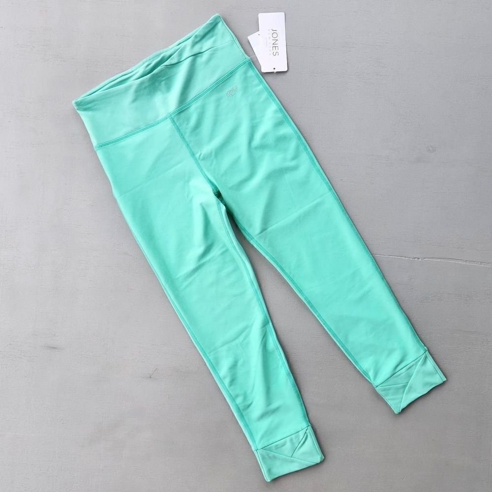 NWT Jones New York aquamarine stream 7/8 leggings size Large